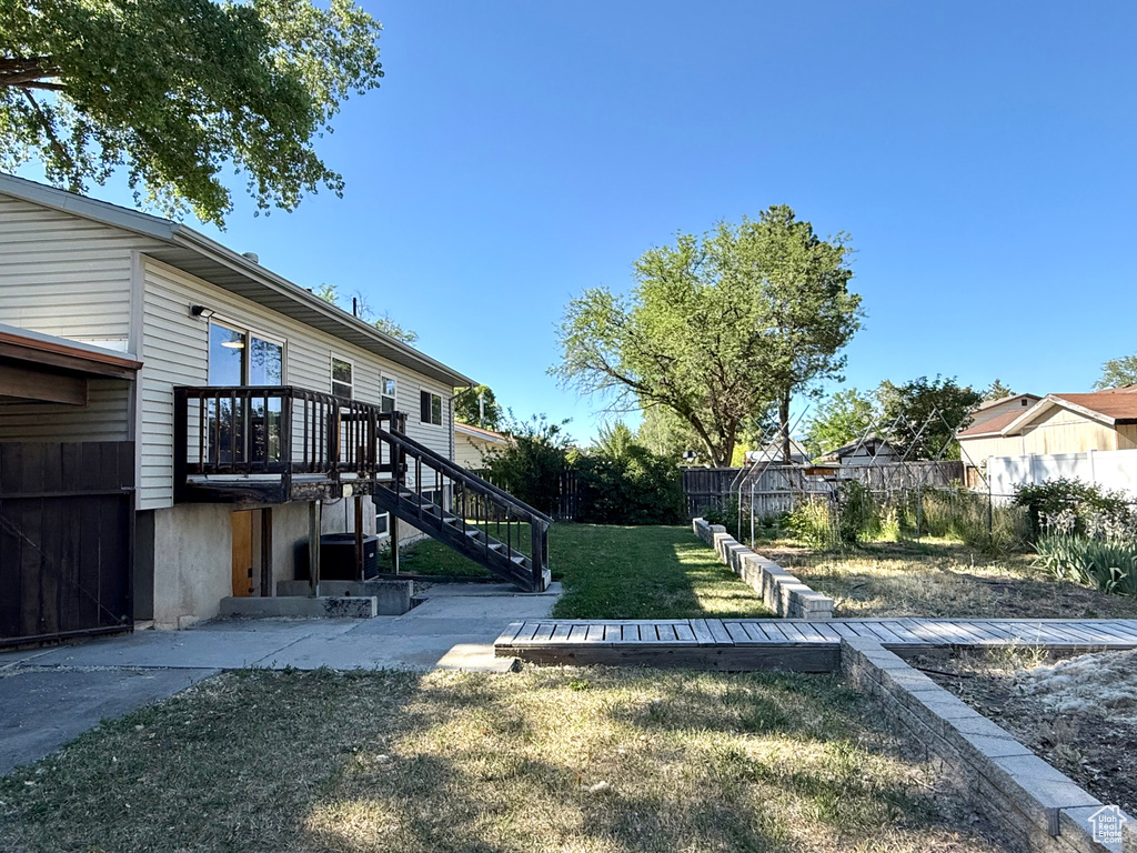 View of yard