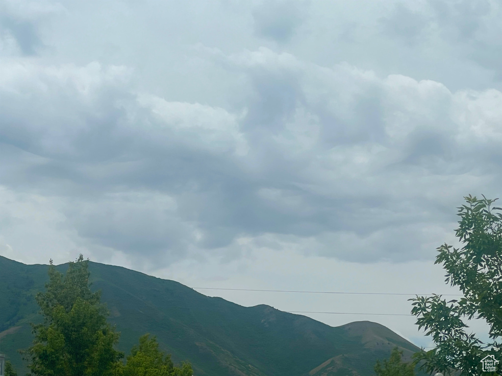 View of mountain backdrop