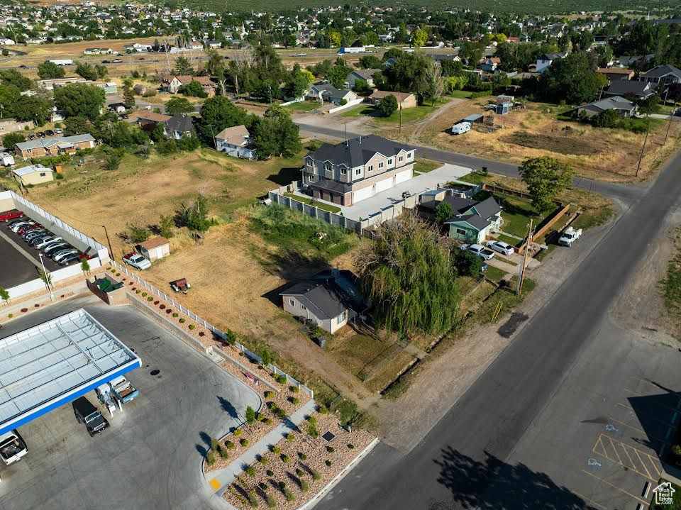 Aerial view of property's location