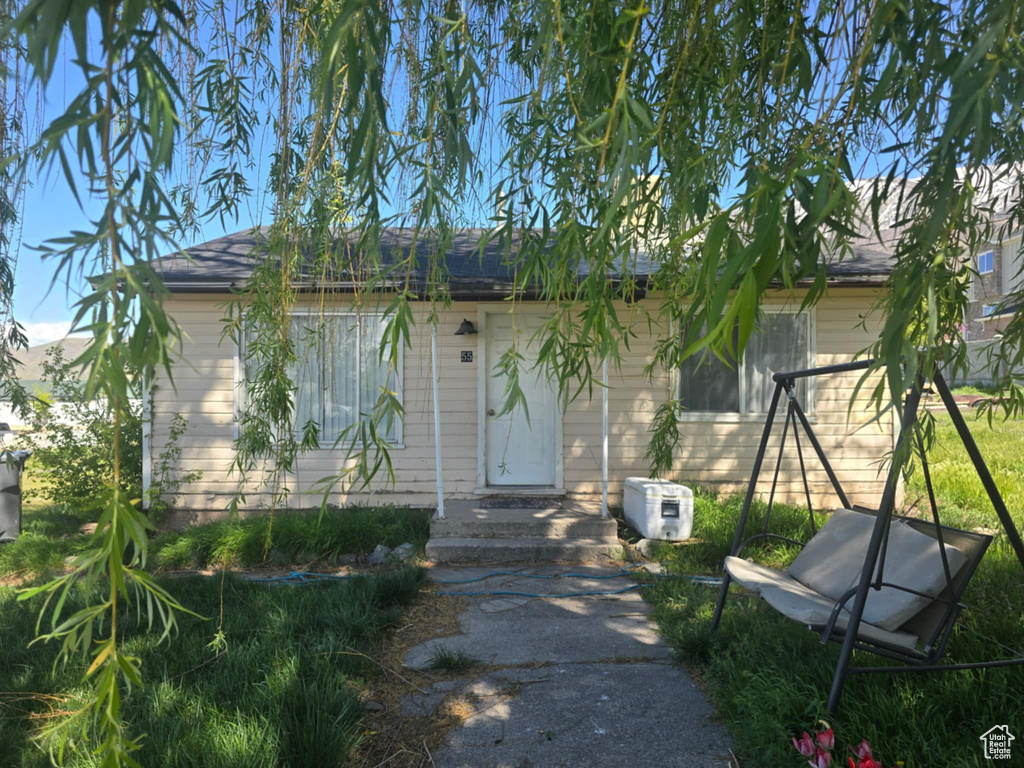 View of front of house