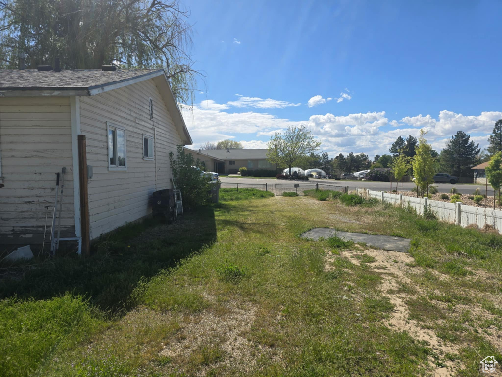 View of yard