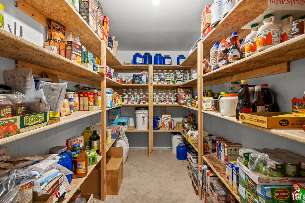 View of storage area