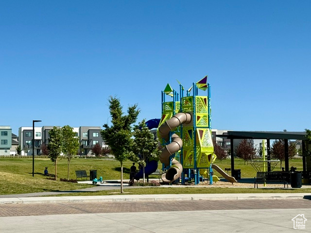 Community play area featuring a yard