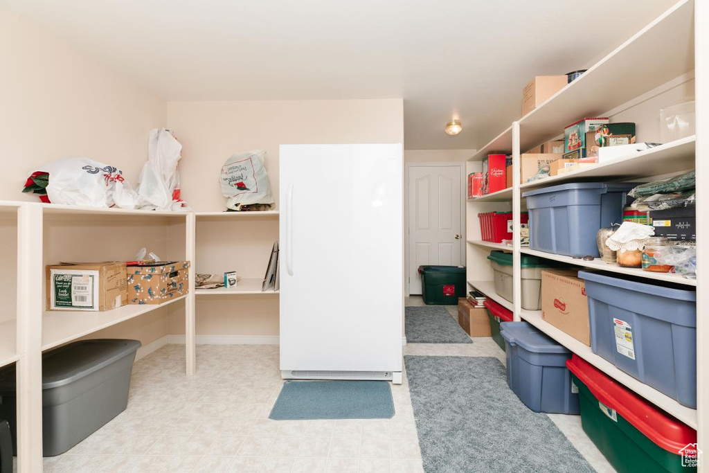 View of storage area