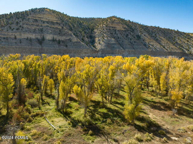 View of mountain background