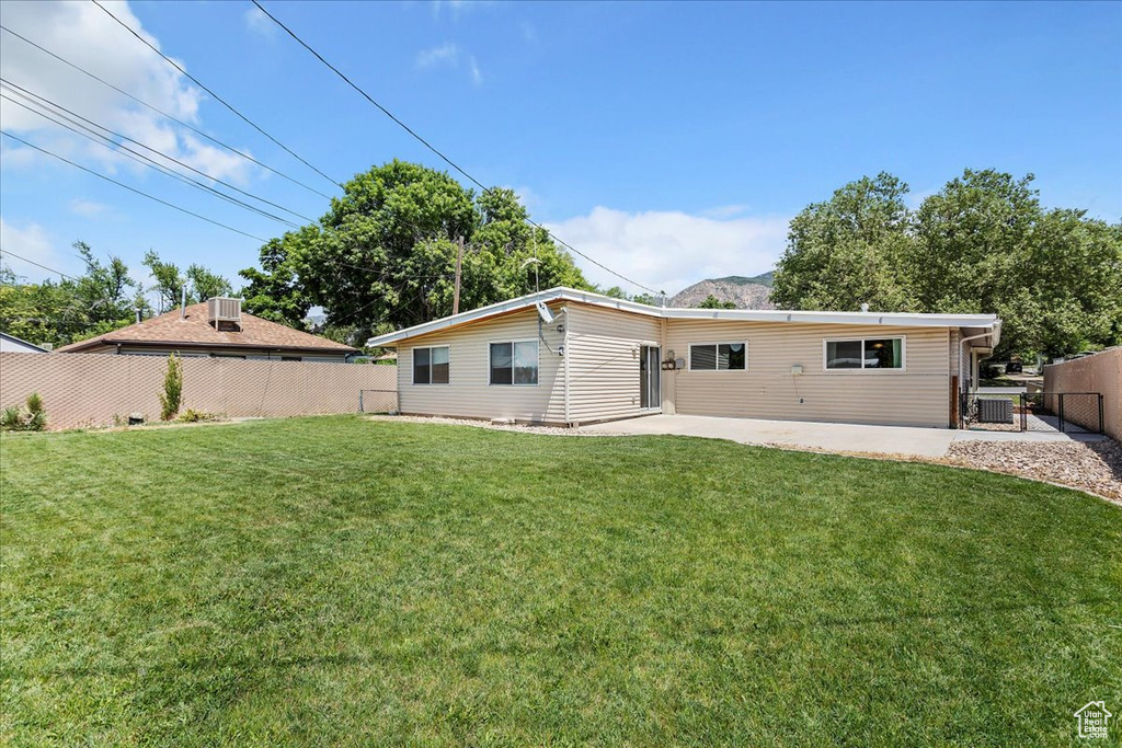 Back of house featuring a patio