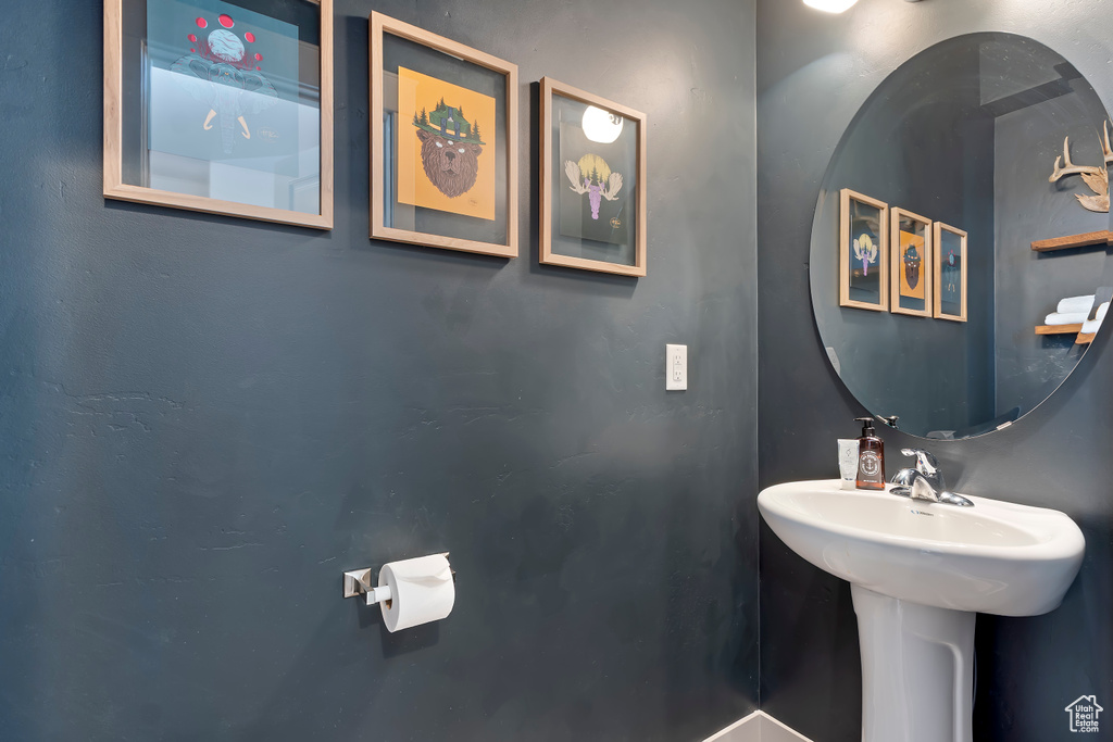 View of bathroom