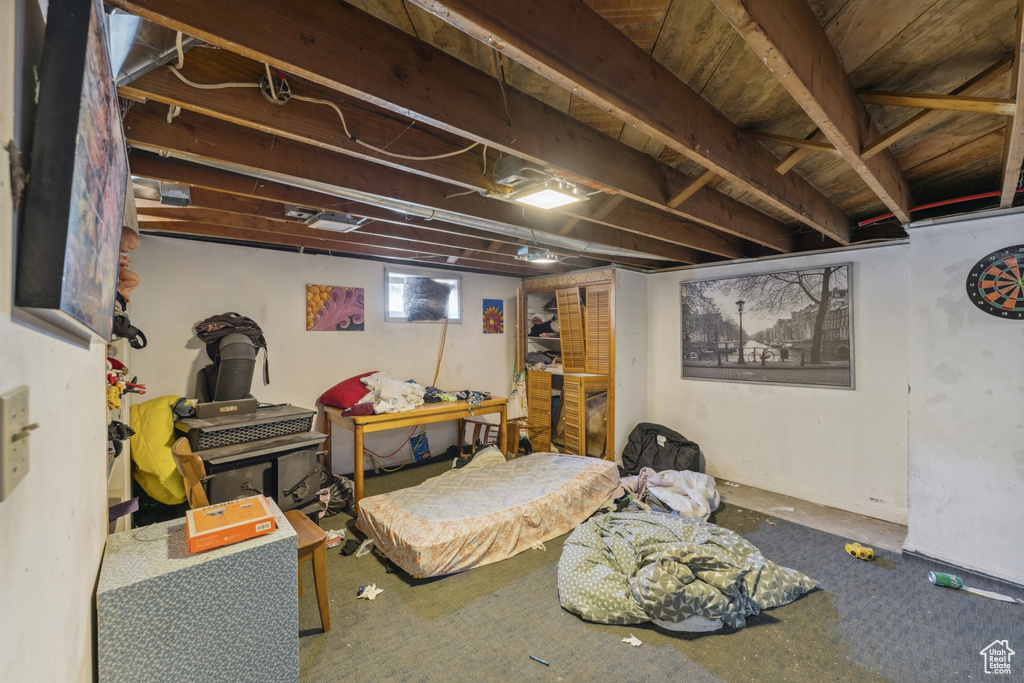 View of basement