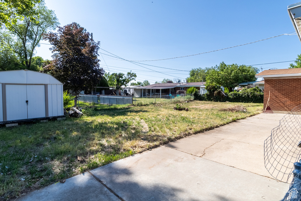 View of yard