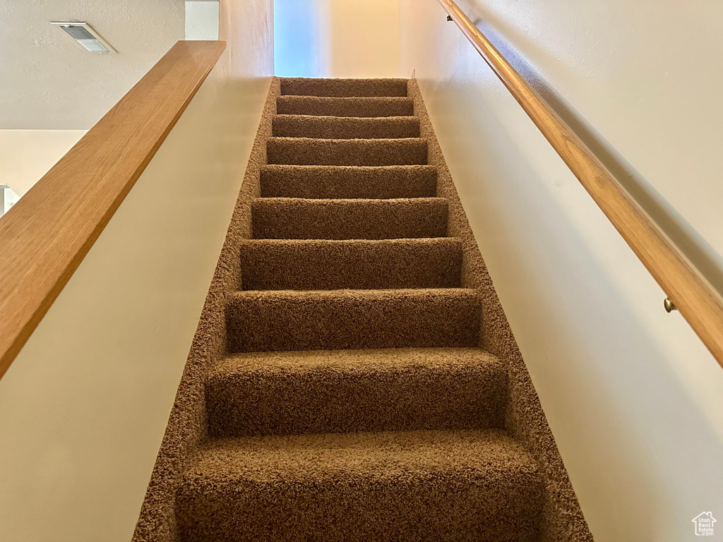 View of stairs