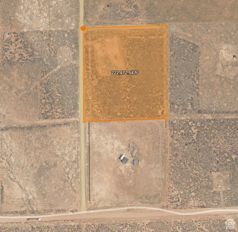 Map / location featuring property boundaries highlighted