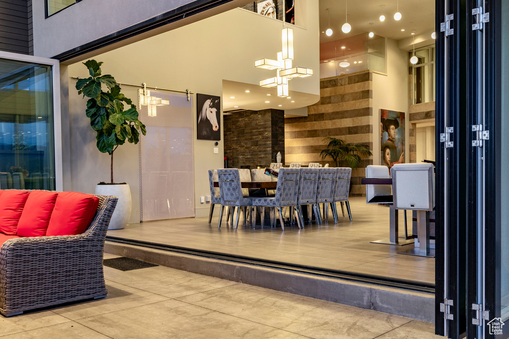 View of patio / terrace with outdoor dining space