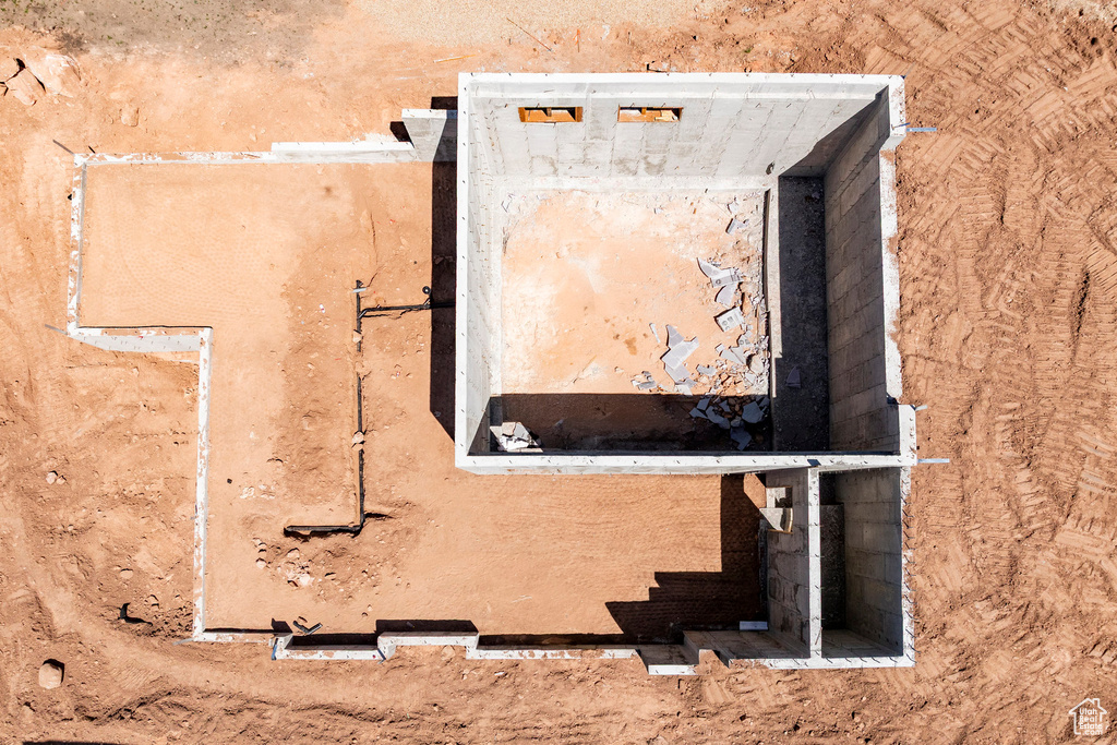 View of storm shelter