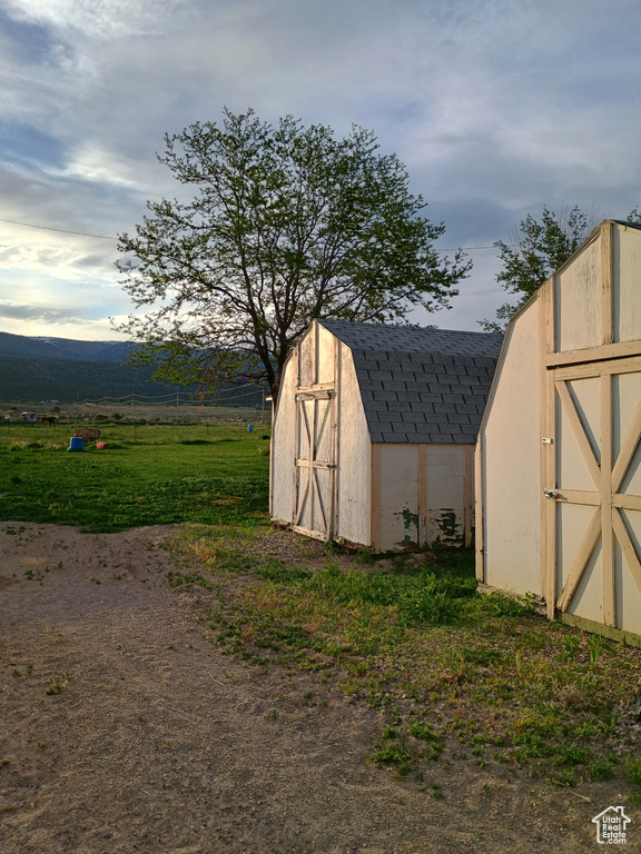 View of shed