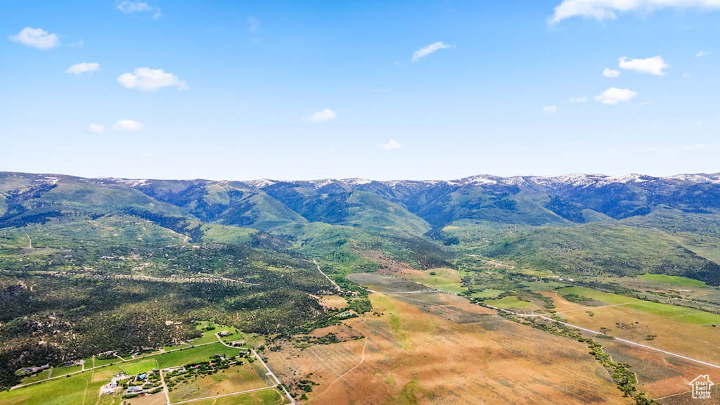View of mountain backdrop