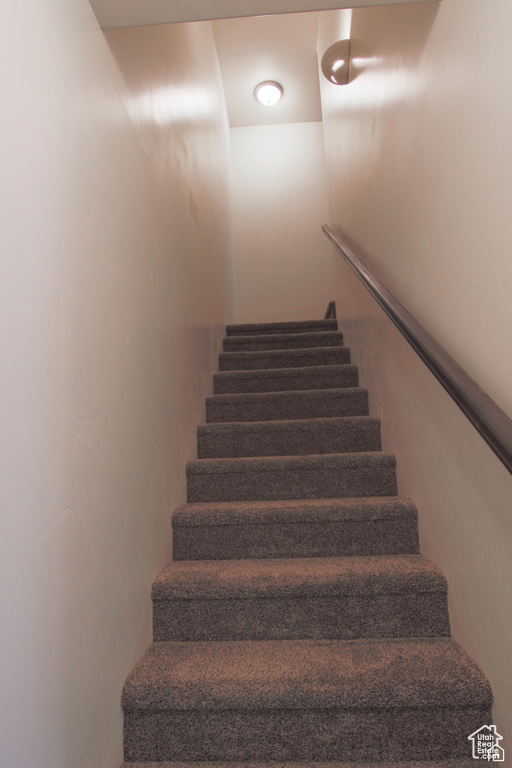 View of stairway