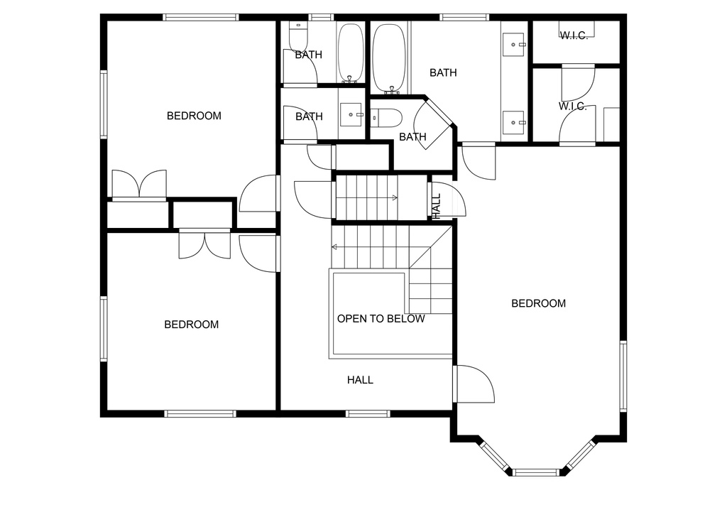View of floor plan / room layout