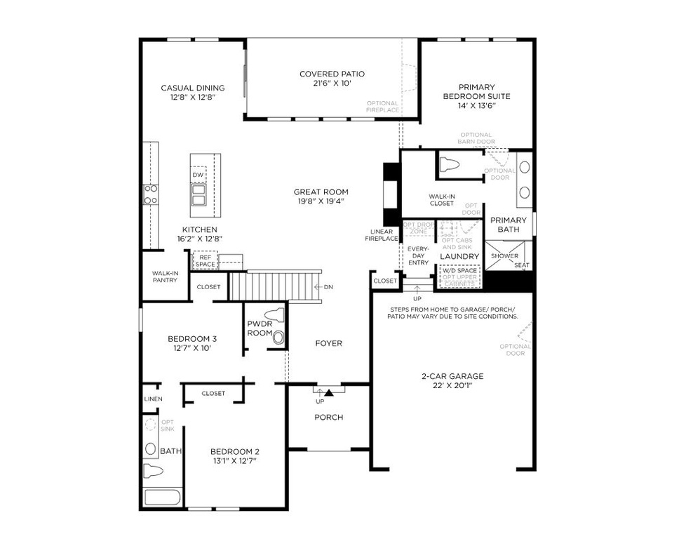 Floor plan / room layout