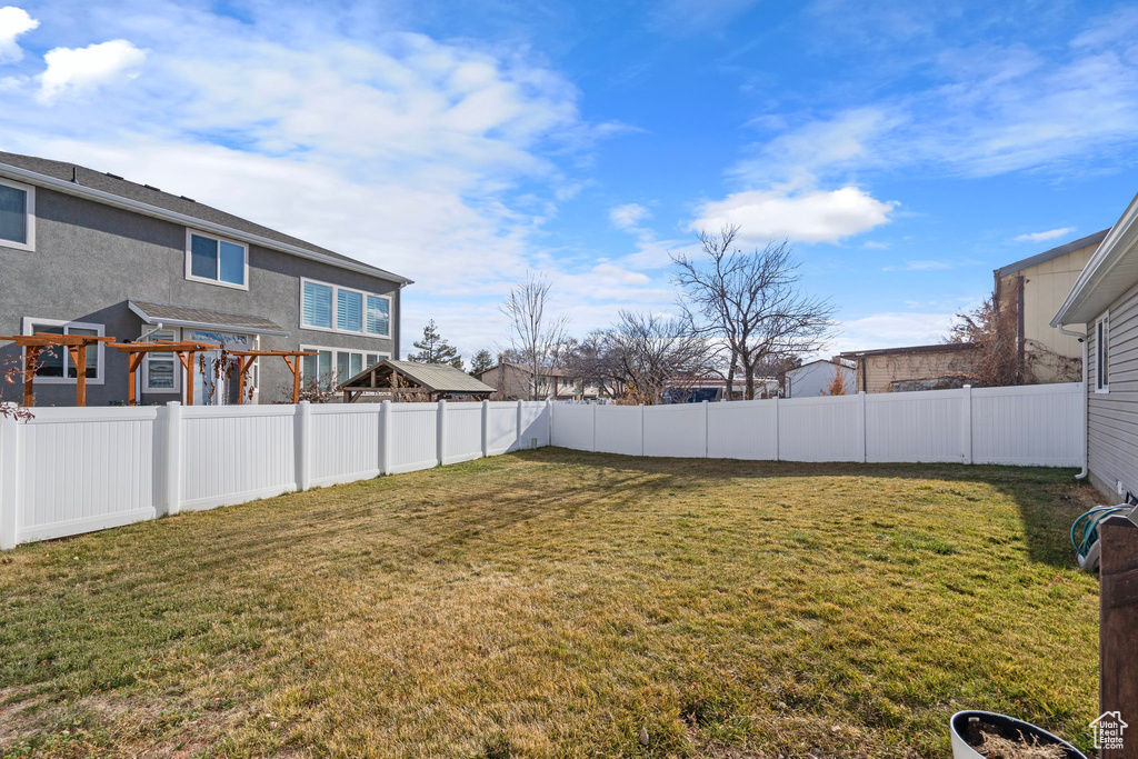 View of yard