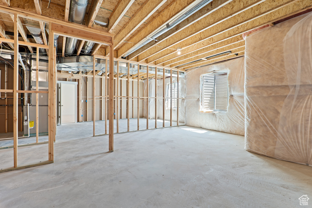 View of basement