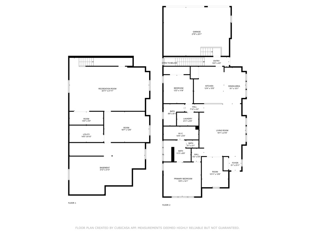 Home floor plan