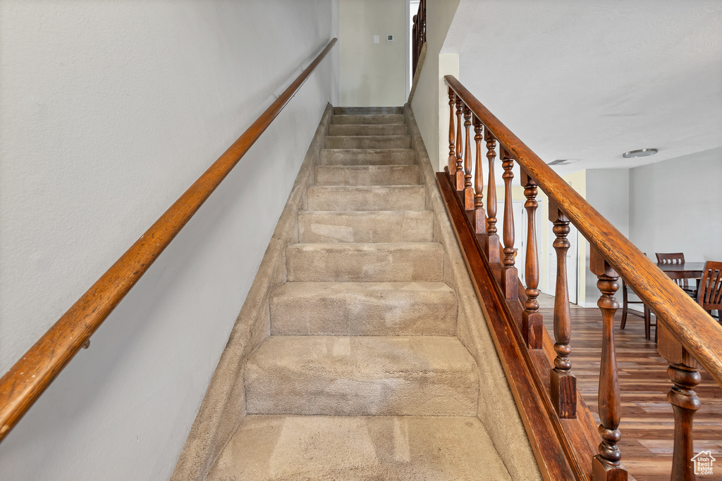 View of stairs