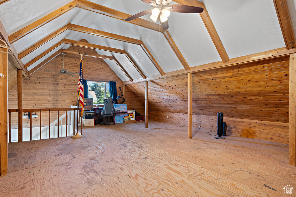 View of attic