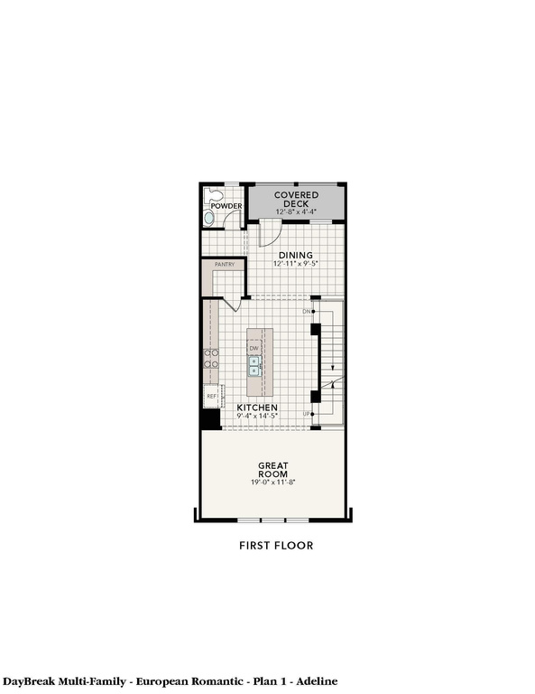 Floor plan / room layout