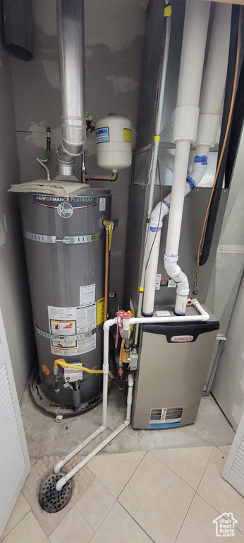 Utilities with water heater