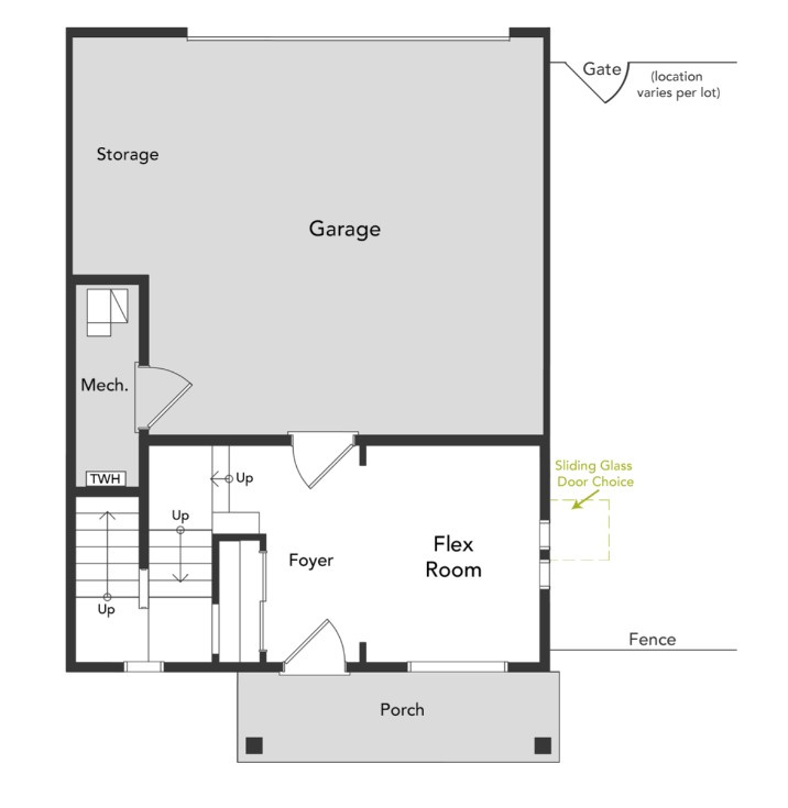 Floor plan / room layout
