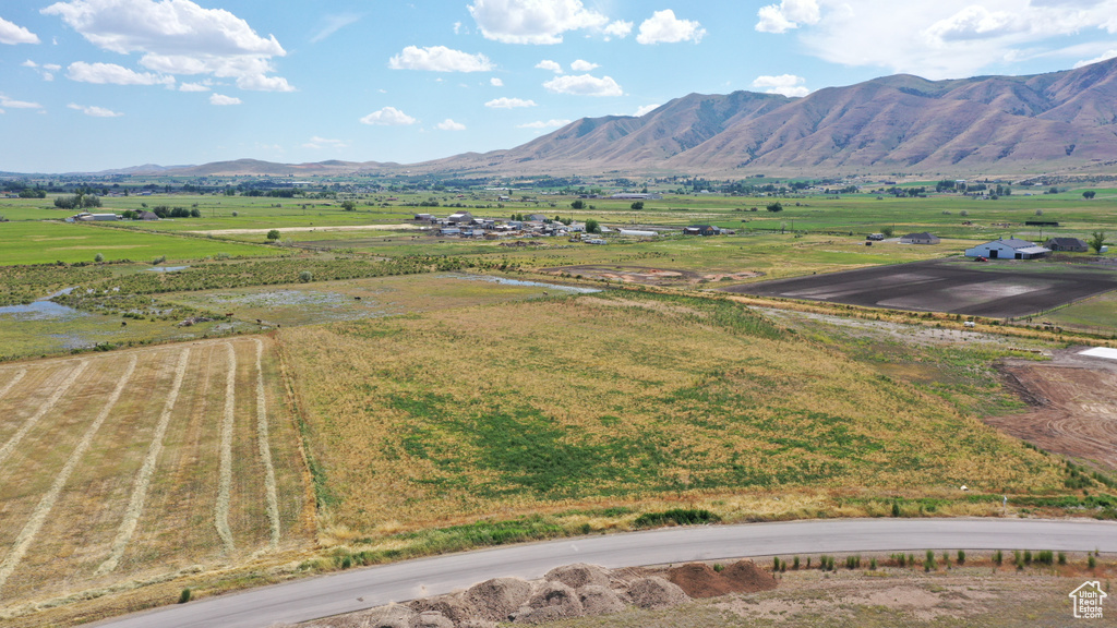 Mountain view featuring rural landscape