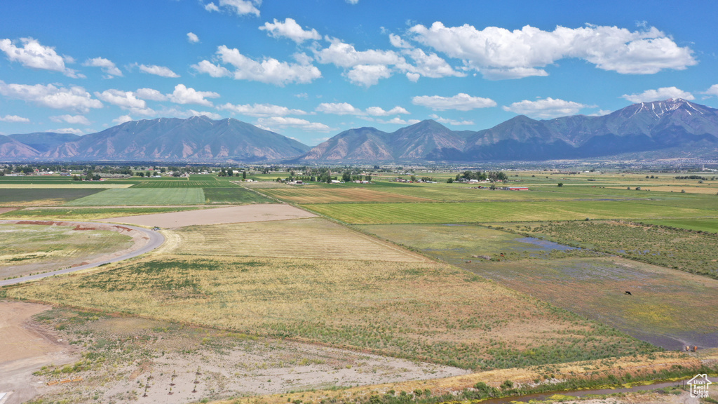 Mountain view featuring rural landscape