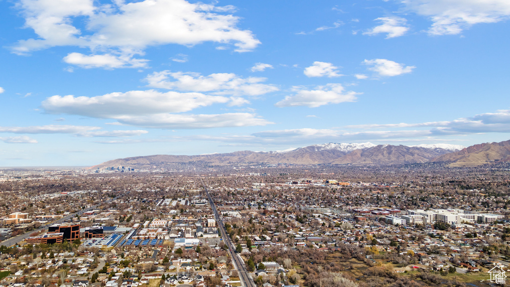 View of mountain backdrop