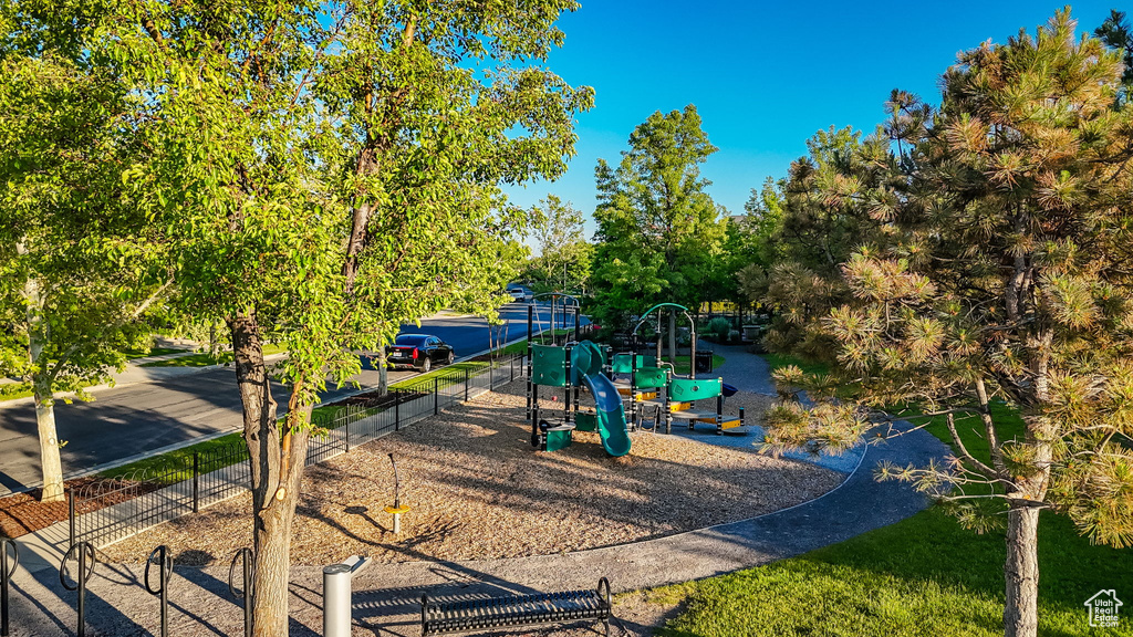 View of community play area