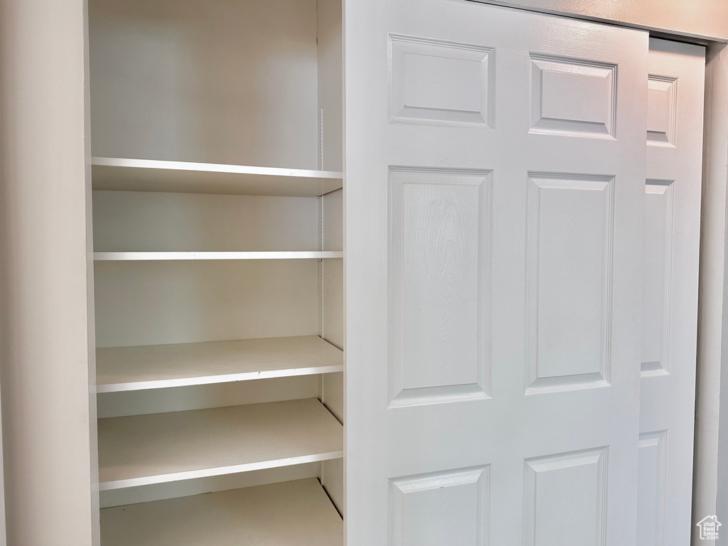 View of closet