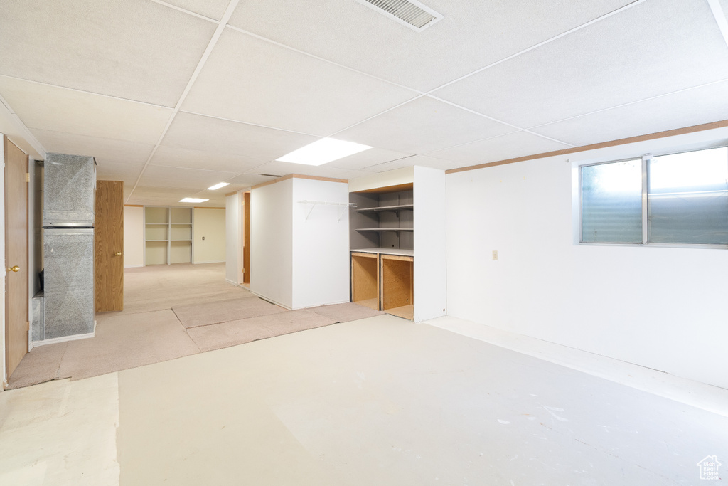 View of basement