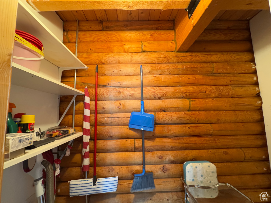 View of storage room