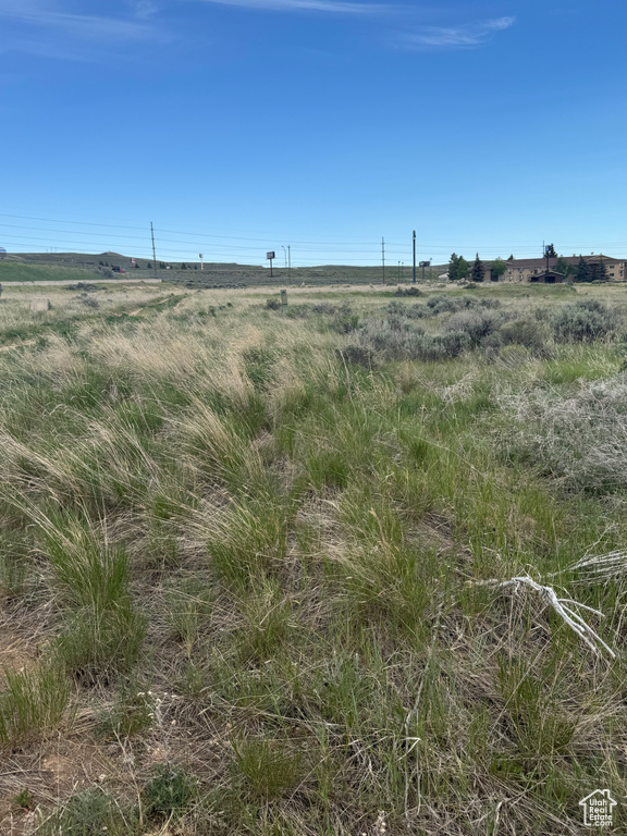 View of undeveloped land with rural landscape