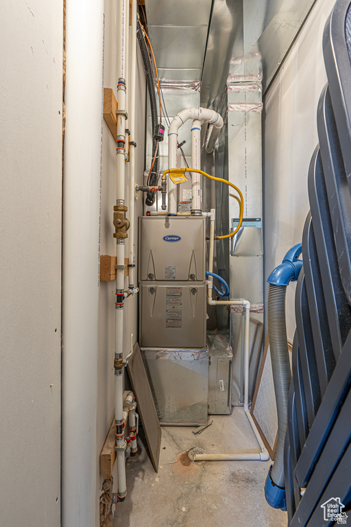 View of utility room