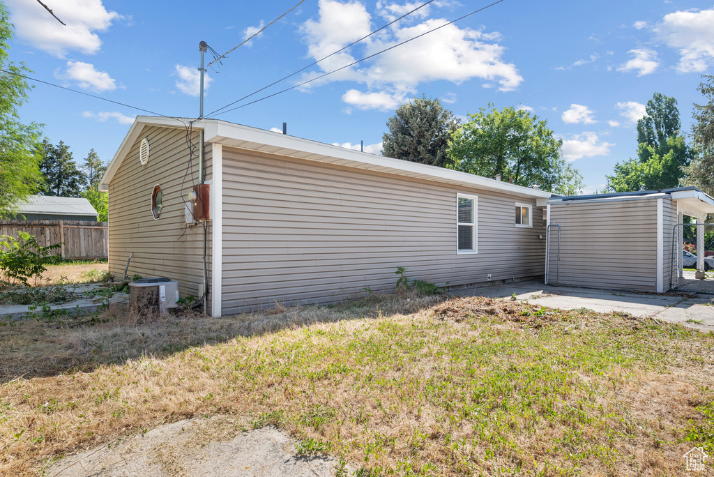 Back of house featuring a patio