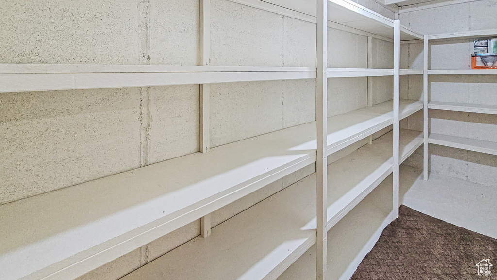View of storage room