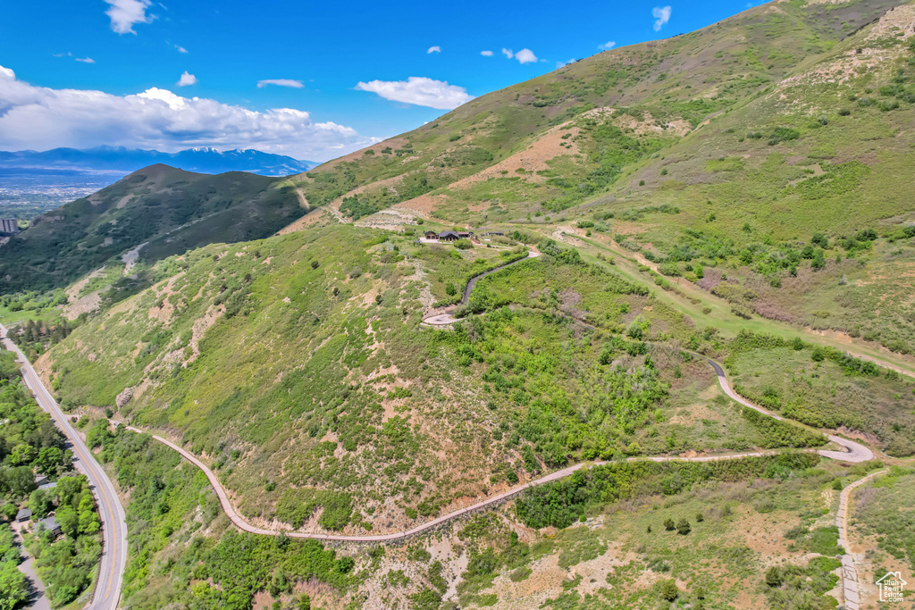 View of mountain background