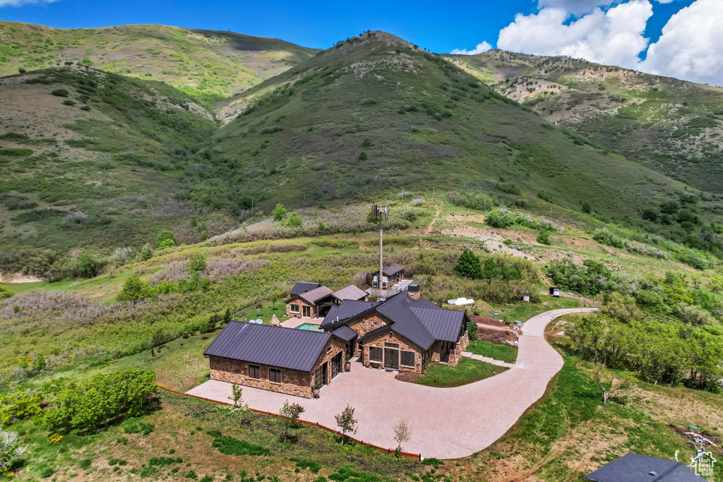 View of mountain backdrop