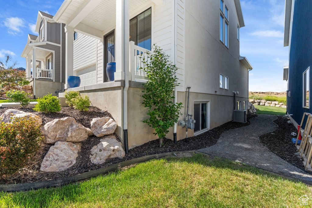 View of side of property