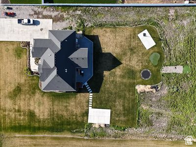 Aerial view of property's location