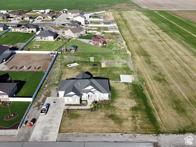 Aerial view of property and surrounding area