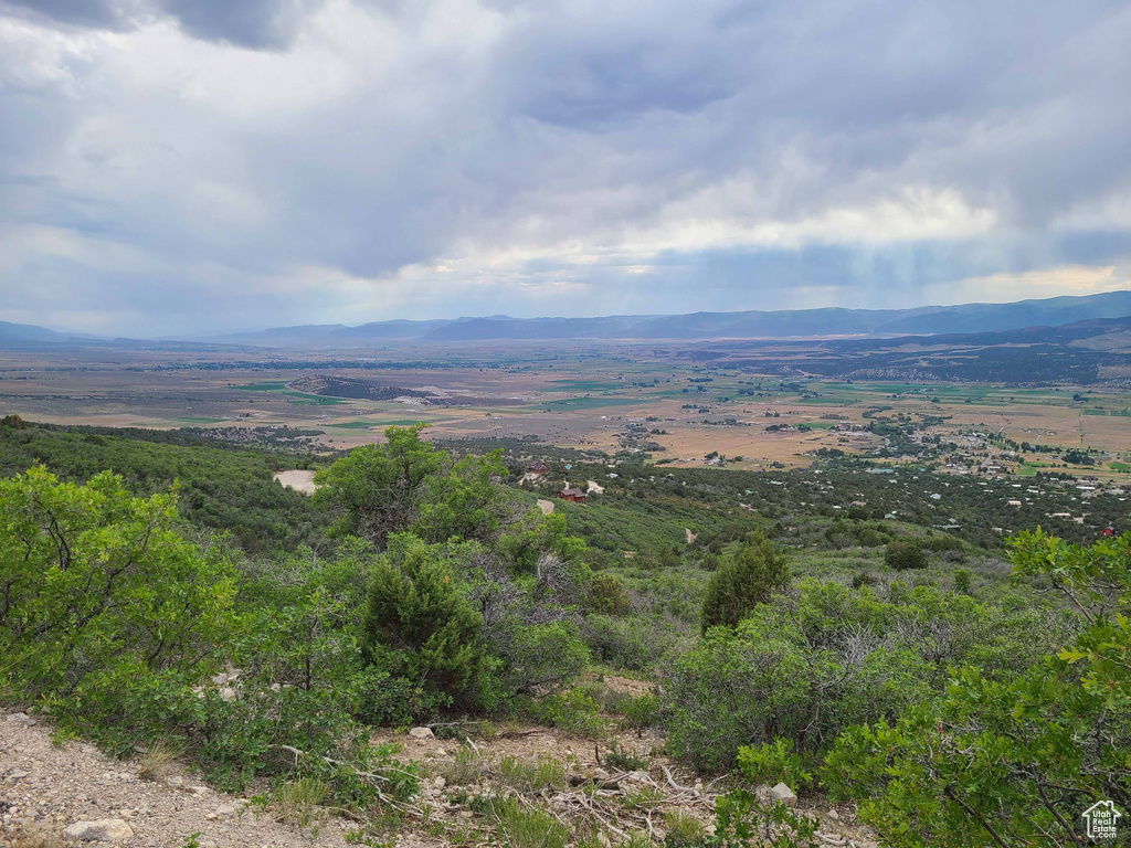 View of mountain background