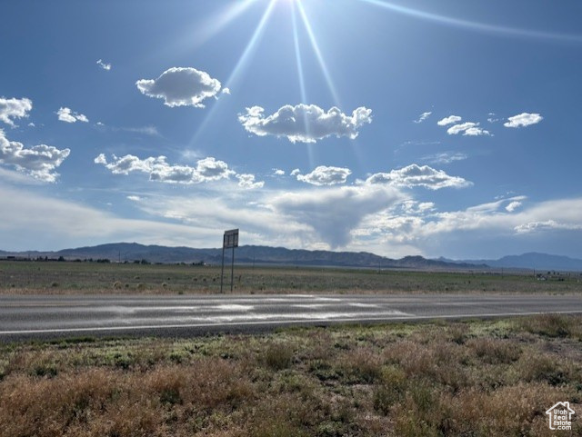 View of mountain backdrop