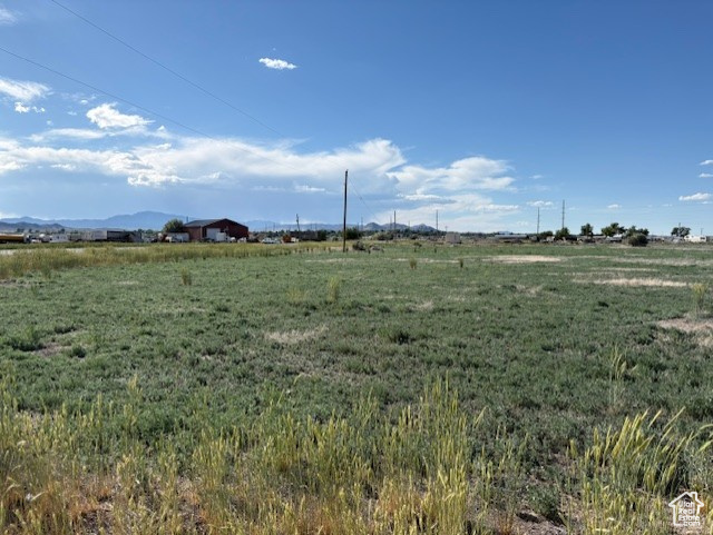 View of yard featuring a view of rural / pastoral area