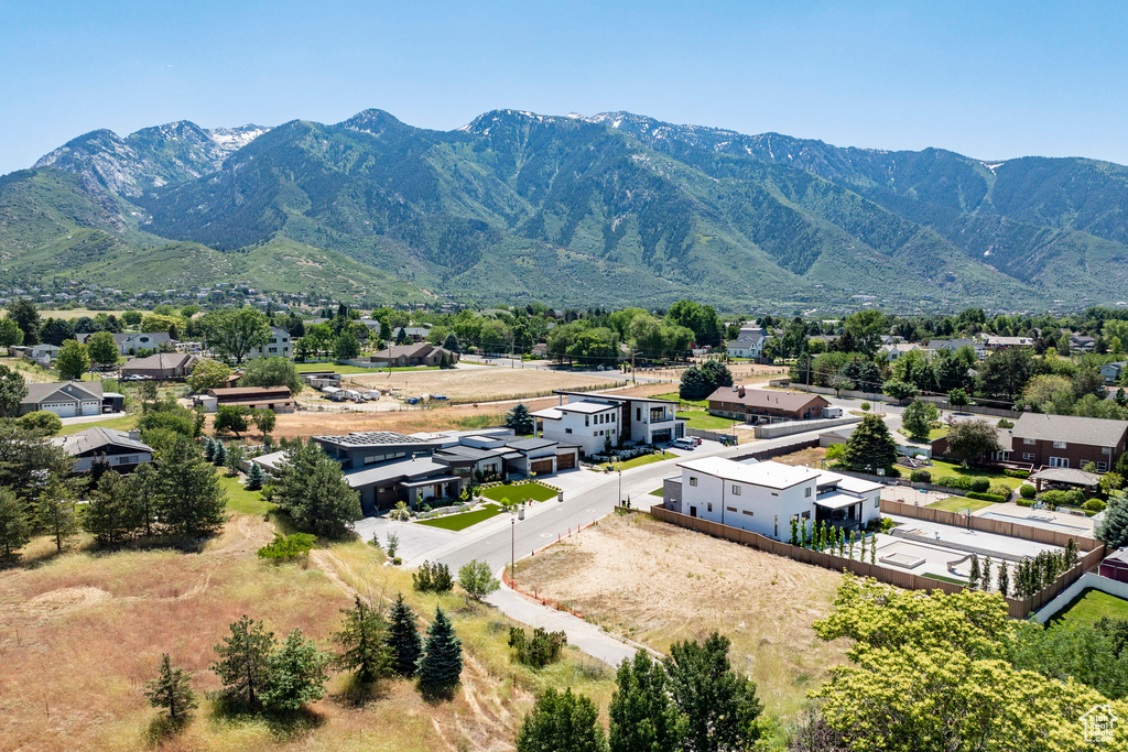View of mountain background